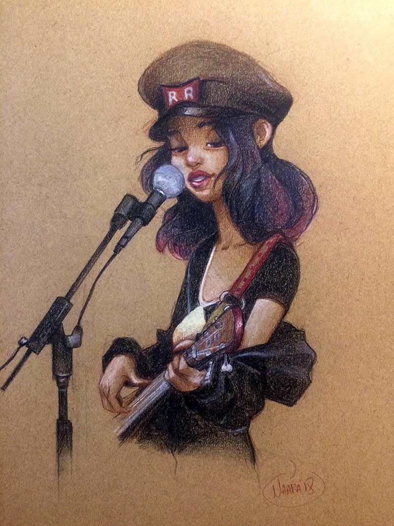 Imprimir dibujos hechos sobre craft 2