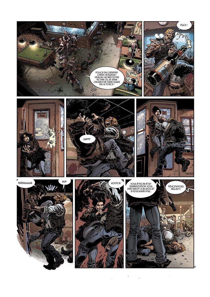 Entintado: del dibujo a lápiz a la página de cómic 8