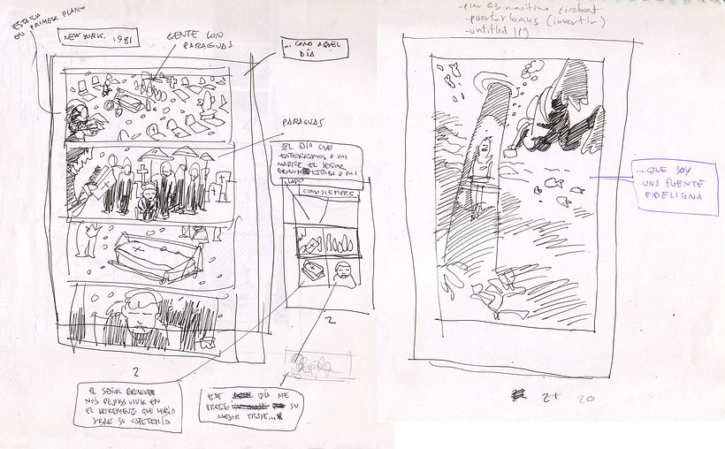 Entintado: del dibujo a lápiz a la página de cómic 10