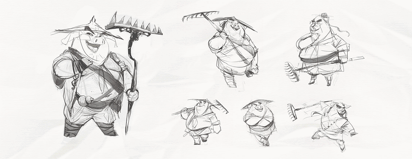 Monkey King Character design 2