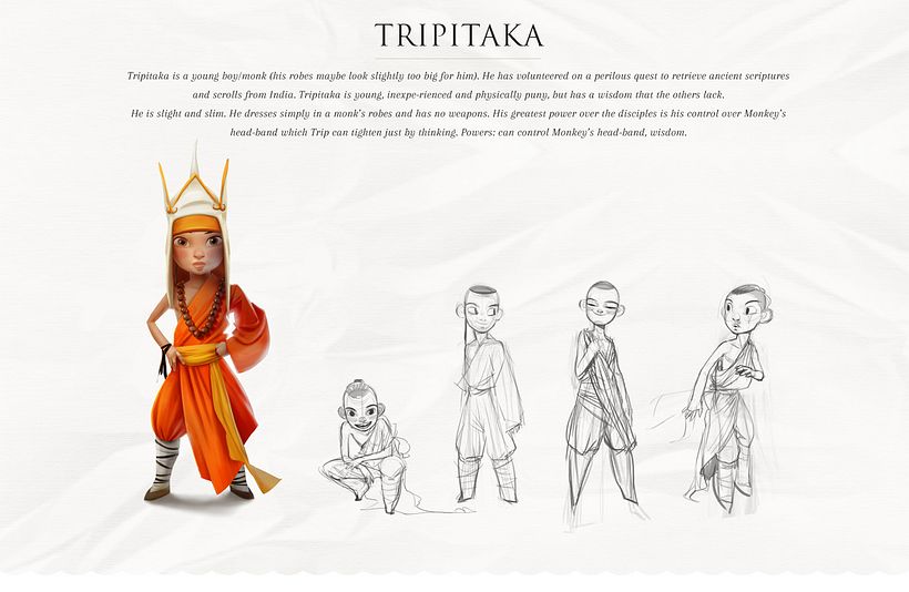 Monkey King Character design 4