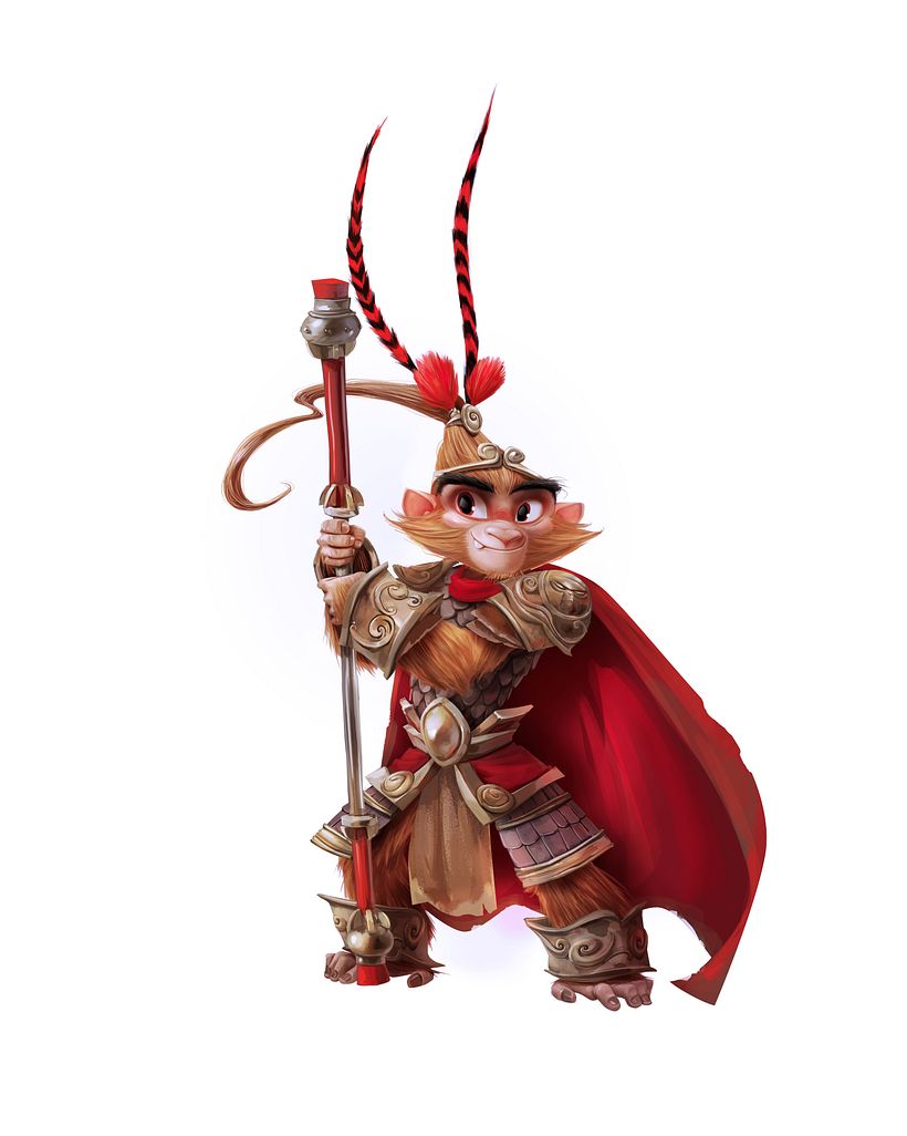 Monkey King Character design 6