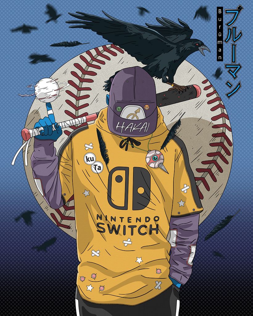 Baseball player (Burūman series) -1