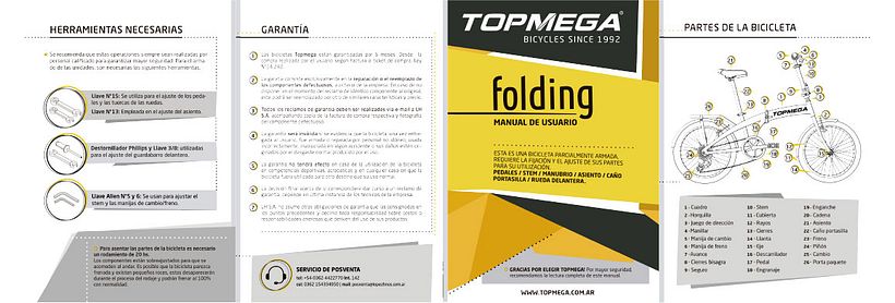 Manual de Usuario Topmega Folding 1
