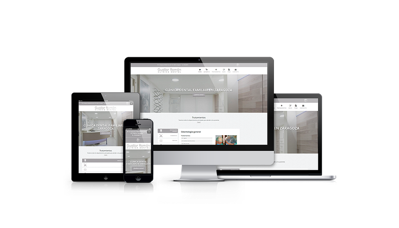 DESARROLLO WEB INTEGRAL DE WEB CORPORATIVA PARA CLÍNICA DENTAL Y CREACIÓN DE IMAGEN CORPORATIVA -1