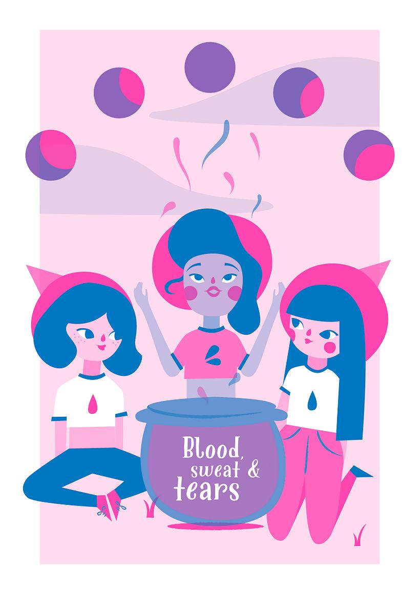 Blood, sweat & tears - Risographies 0