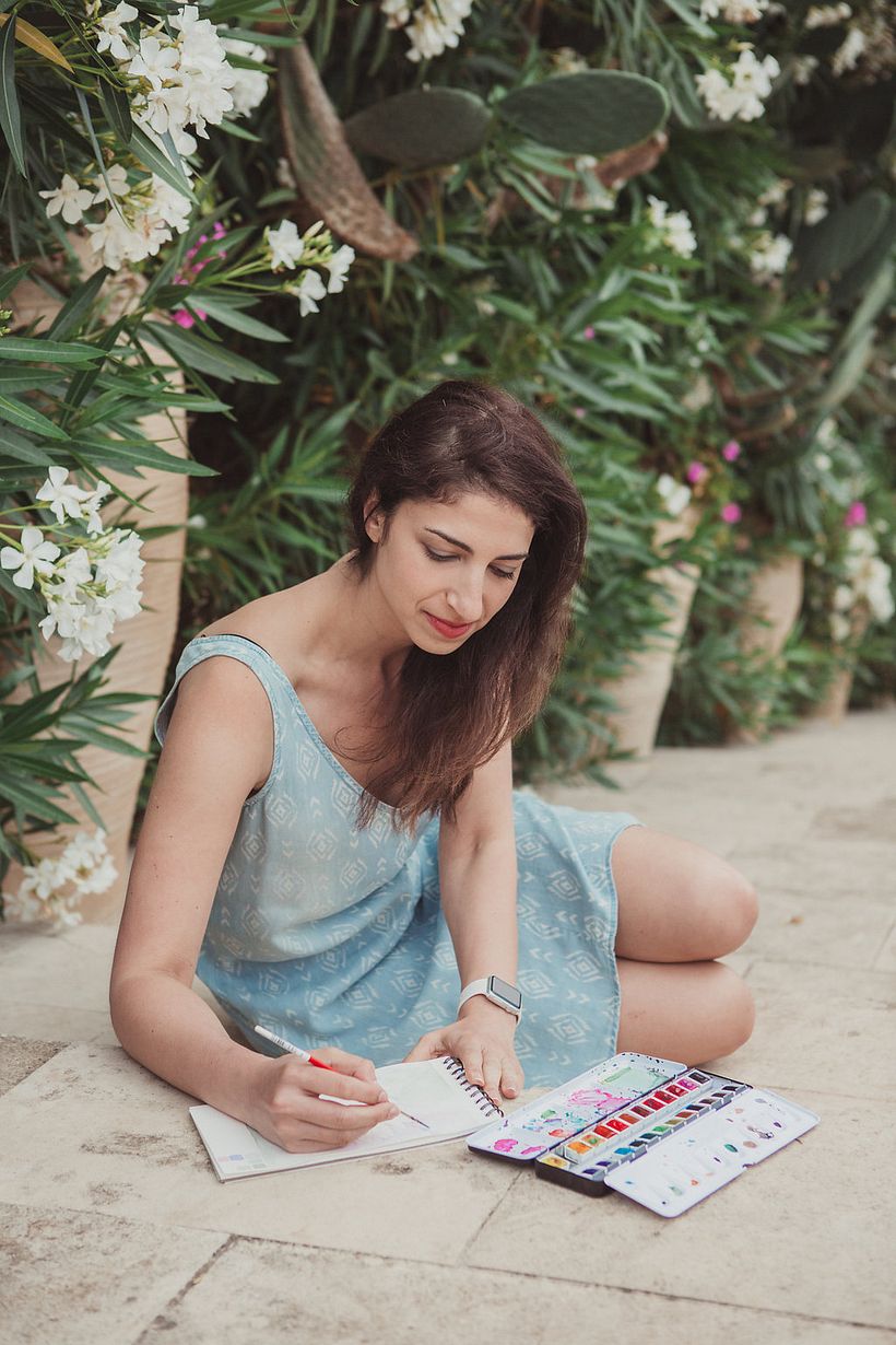 Retiro de Acuarela Sicilia 2018 #WatercolorsOfSicily 5