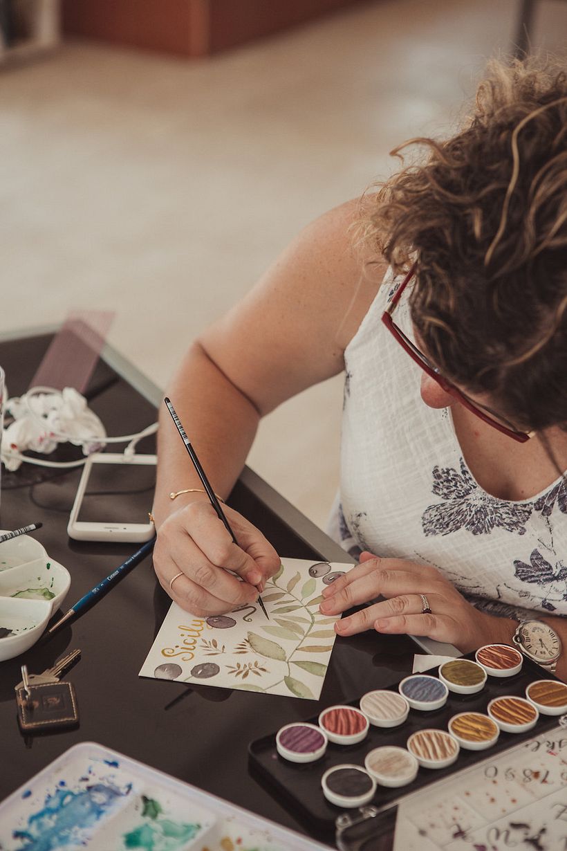 Retiro de Acuarela Sicilia 2018 #WatercolorsOfSicily 18