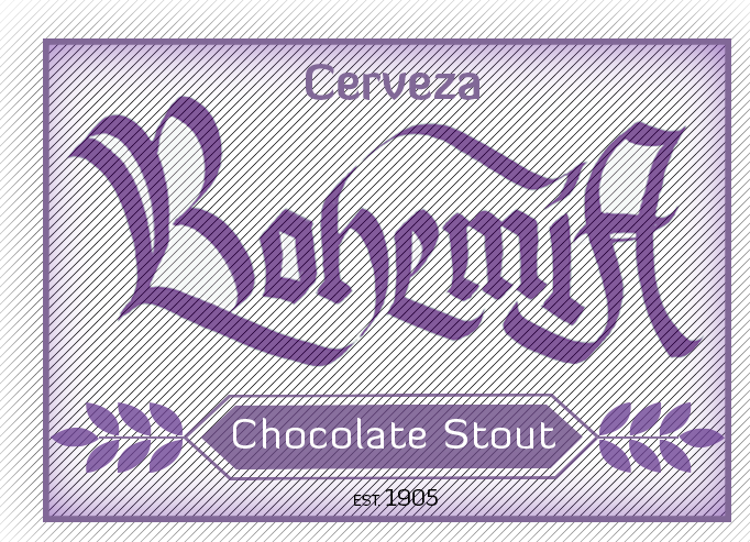 Mi Proyecto del curso: Caligrafía con góticas potentes (Cervezas mexicanas) 2