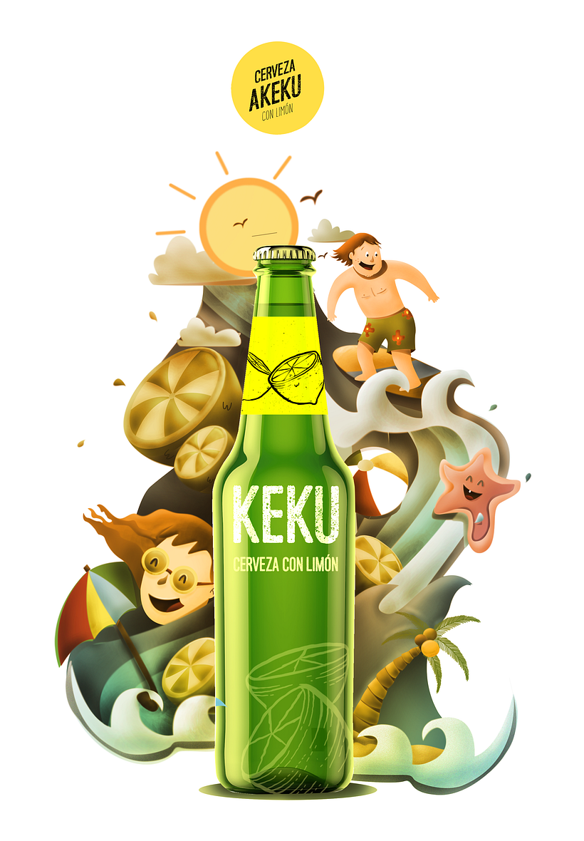 Mi Proyecto del curso: Ilustración exprés con Illustrator y Photoshop 3