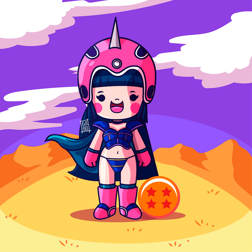 Mi Proyecto del curso: Diseño de personajes estilo kawaii 11