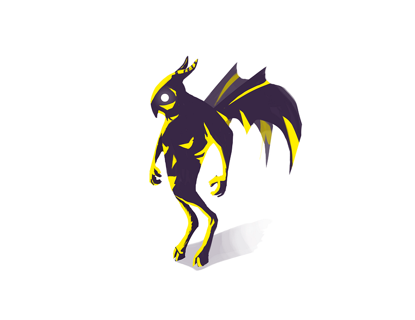 The demon kid and the three beggars (Character concept art) 3