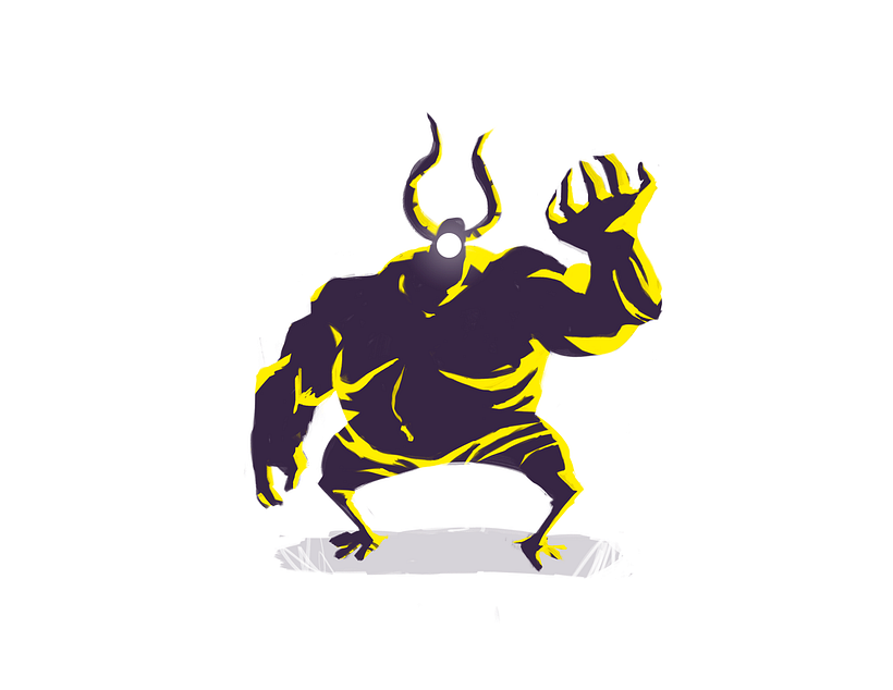 The demon kid and the three beggars (Character concept art) 5