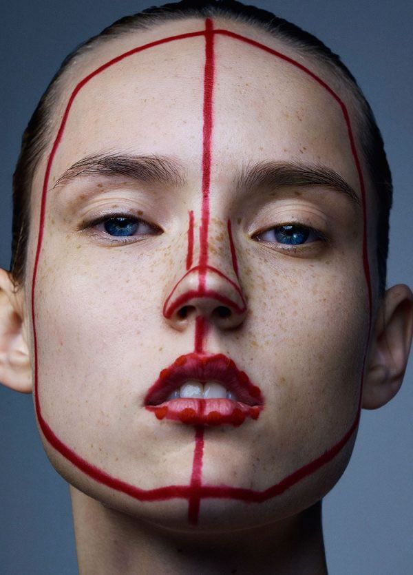 Sharif Hamza: fotografía y maquillaje experimental como forma de arte 4