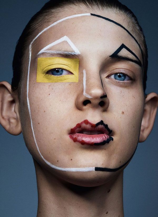 Sharif Hamza: fotografía y maquillaje experimental como forma de arte 6