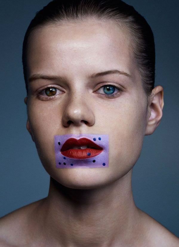 Sharif Hamza: fotografía y maquillaje experimental como forma de arte 8