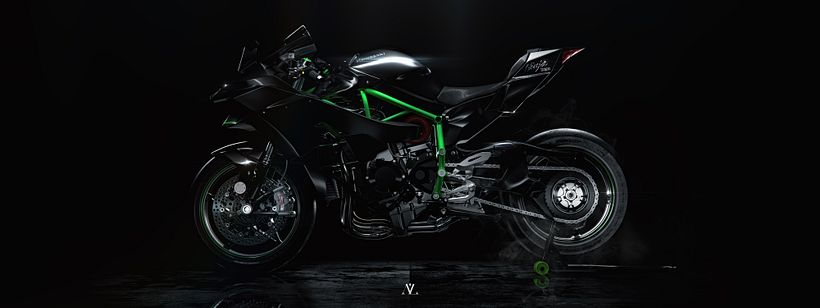 Kawasaki Ninja / Full CGI 1