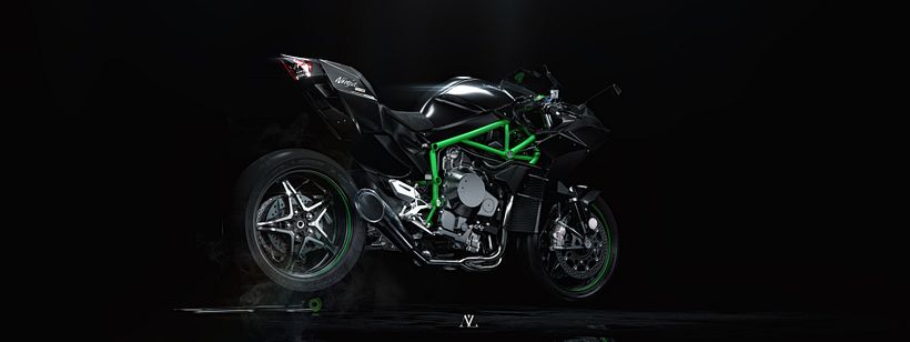Kawasaki Ninja / Full CGI 6