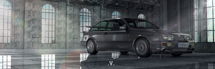 Ford Sierra Cosworth // Full CGI 1