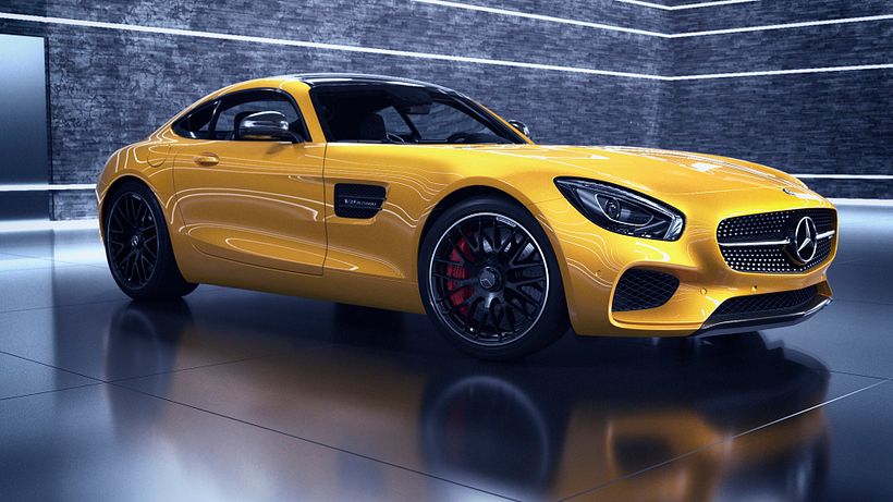 Mercedes AMG GT // Full CGI 14