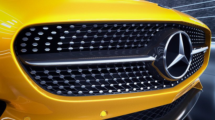 Mercedes AMG GT // Full CGI 10