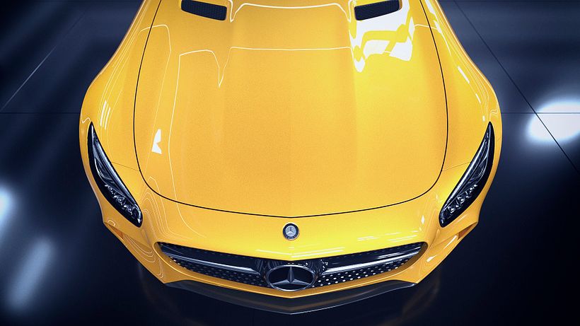 Mercedes AMG GT // Full CGI 17