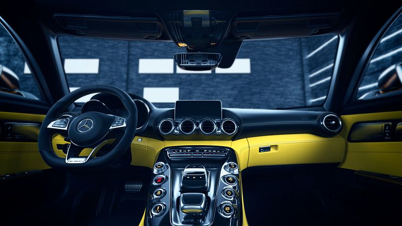Mercedes AMG GT // Full CGI 5