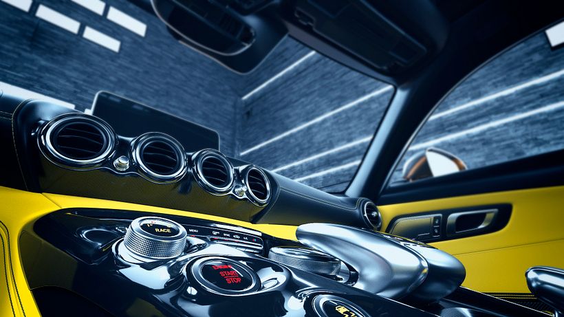 Mercedes AMG GT // Full CGI 6