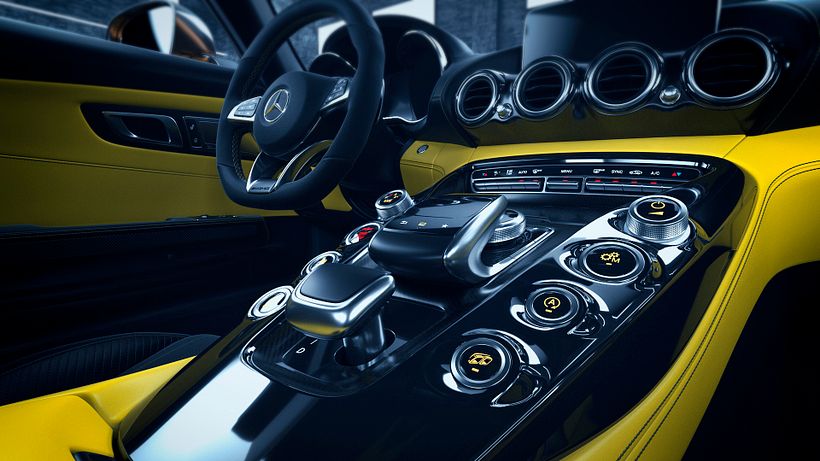 Mercedes AMG GT // Full CGI 7