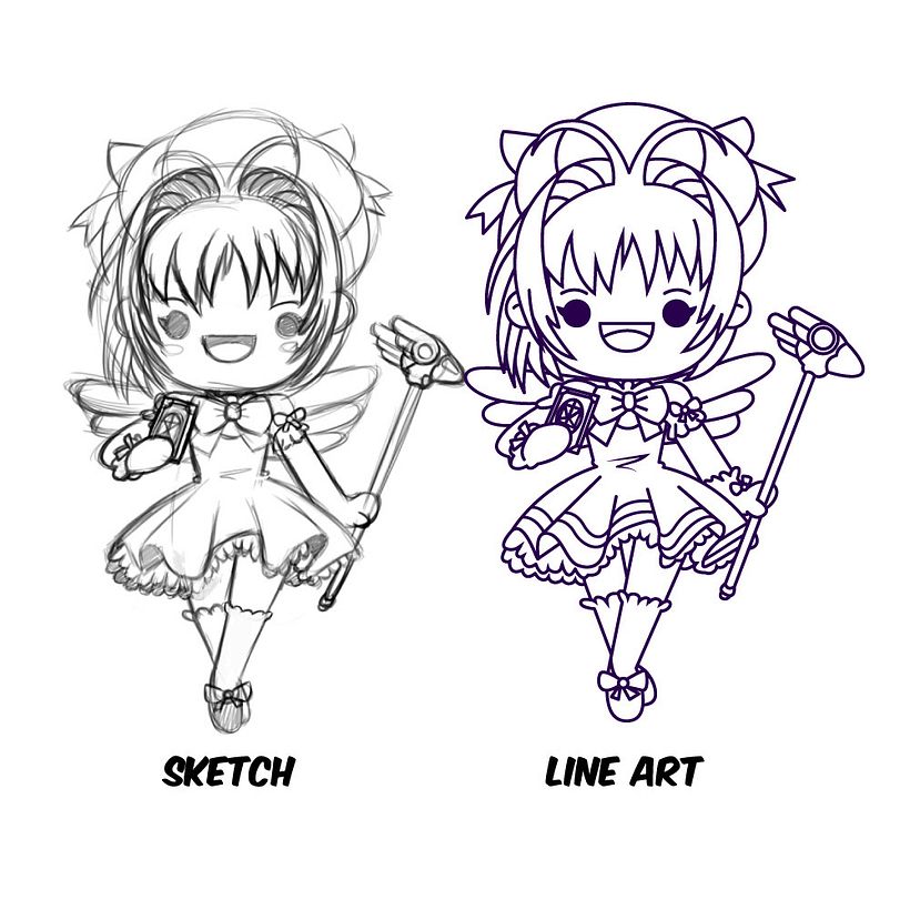 Mi Proyecto del curso: Diseño de personajes estilo kawaii 4