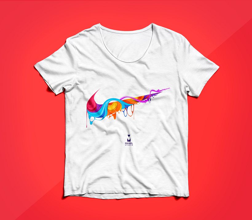 Nike Graphic Design Shirt - Design