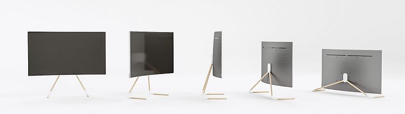 FLAMINGO: Soporte para SAMSUNG QLED TV (Propiedad de SAMSUNG) 2