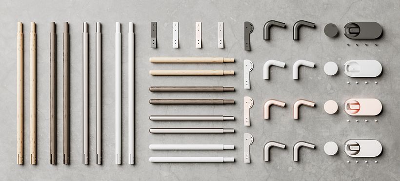 FLAMINGO: Soporte para SAMSUNG QLED TV (Propiedad de SAMSUNG) 7