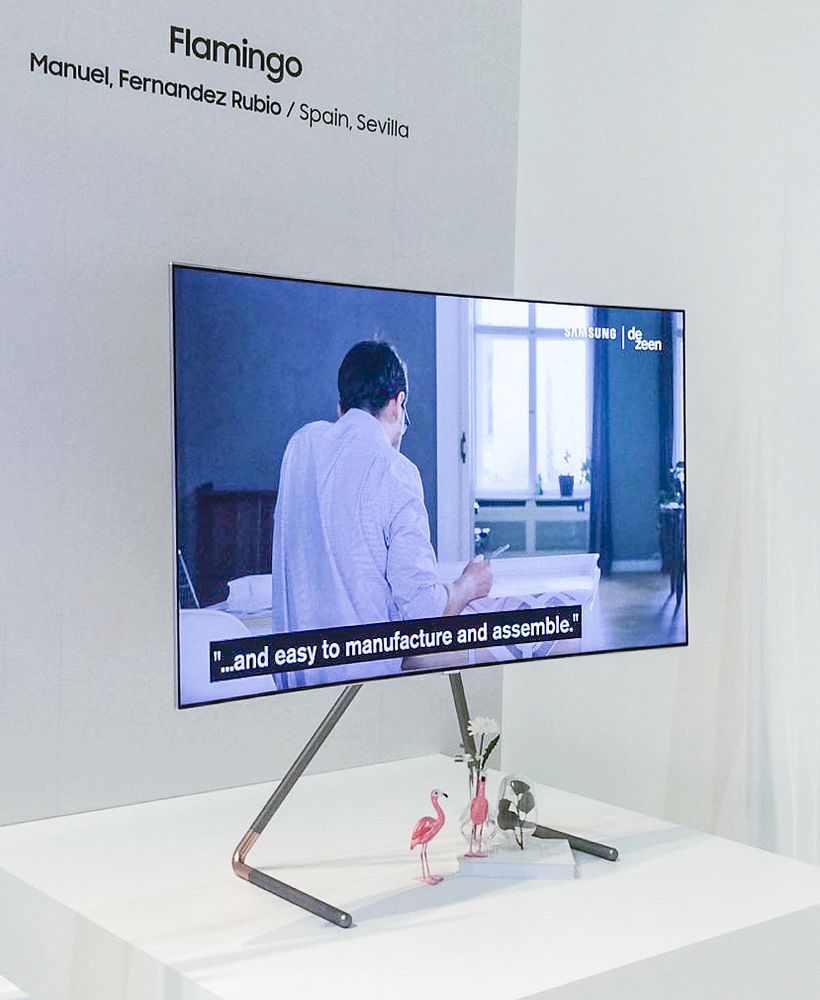 FLAMINGO: Soporte para SAMSUNG QLED TV (Propiedad de SAMSUNG) 14