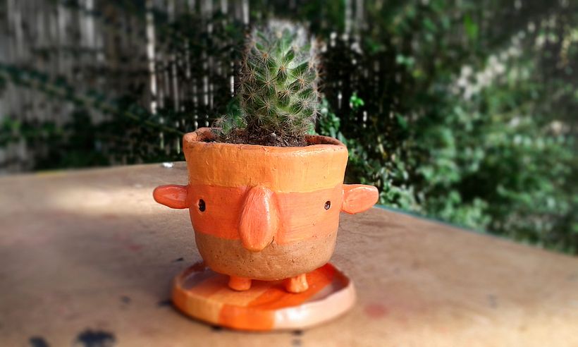 Mi Proyecto del curso: Cerámica creativa: macetas  0