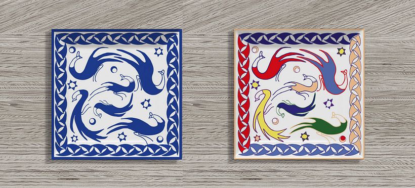 "Arabeando...": Creación y comercialización de patterns vectoriales. 2