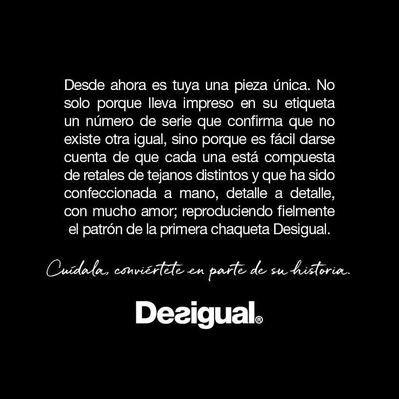 La reedición de la primera chaqueta Desigual 9