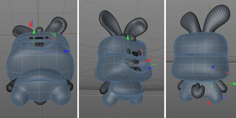 Mi Proyecto del curso: Diseño de personajes en Cinema 4D: del boceto a la impresión 3D 4