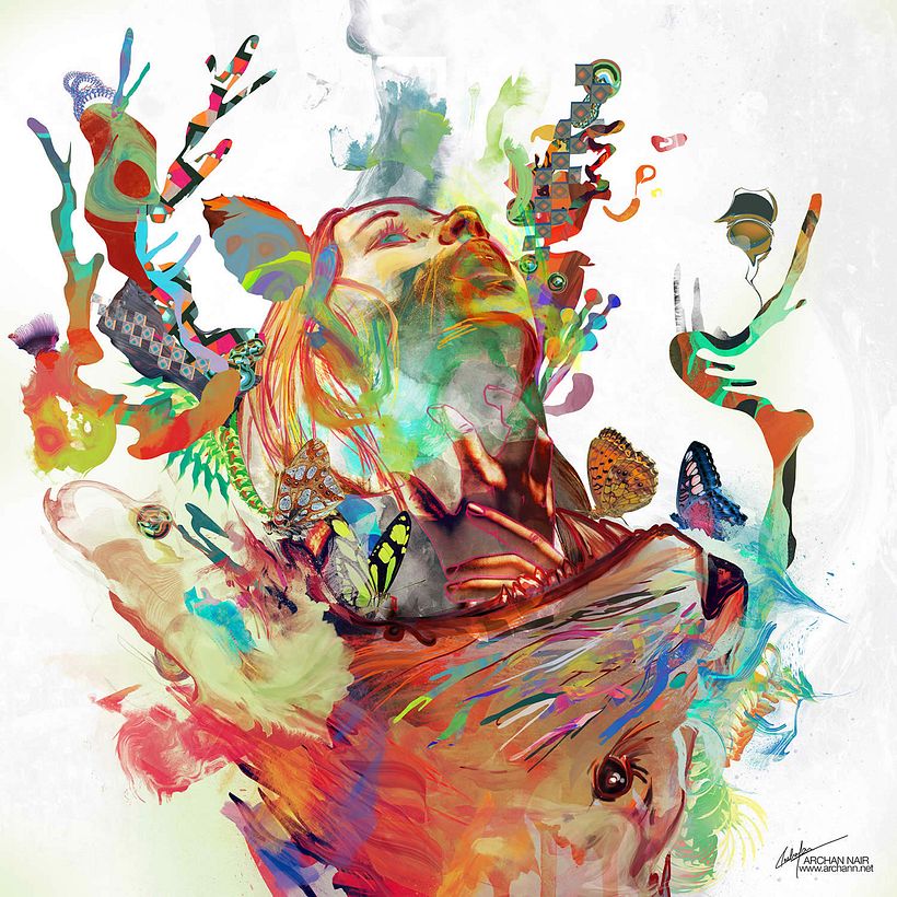 Archan Nair: Arte, colores, psicodelia y vivencias 5