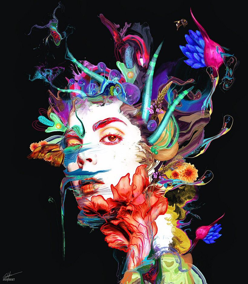 Archan Nair: Arte, colores, psicodelia y vivencias 9