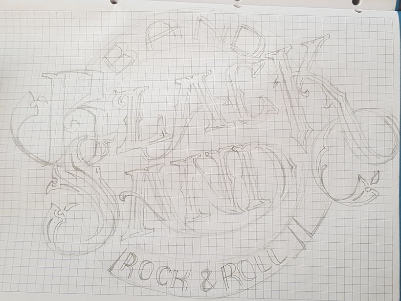Lettering Ornamental 0