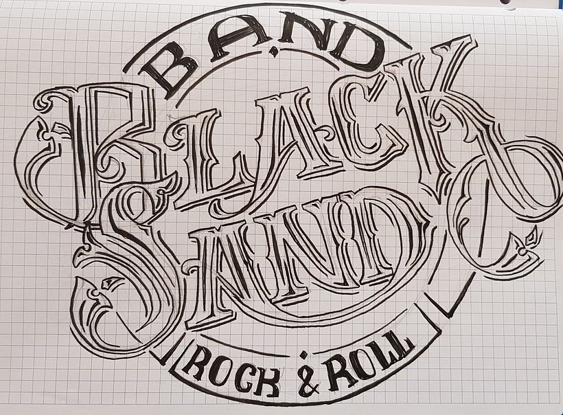 Lettering Ornamental 1