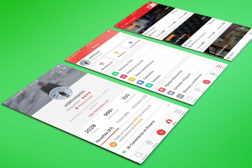 UX: Usabilidad y Experiencia de Usuario ( degusta panama app y web ) 6