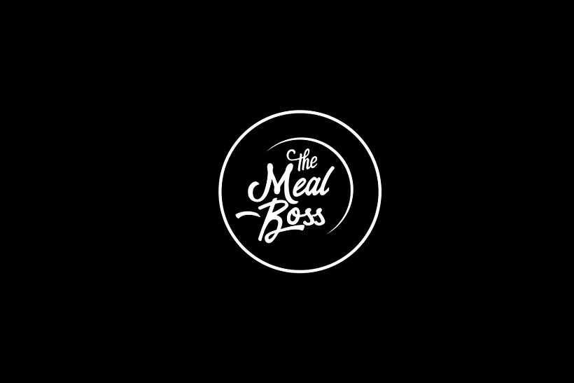 Tipografía y Branding: logo The Meal Boss  0