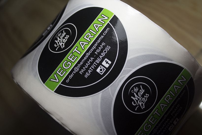 Tipografía y Branding: logo The Meal Boss  3