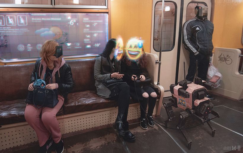 Las ilustraciones digitales de 'Rusia 2077' imaginan cómo sería el futuro 6