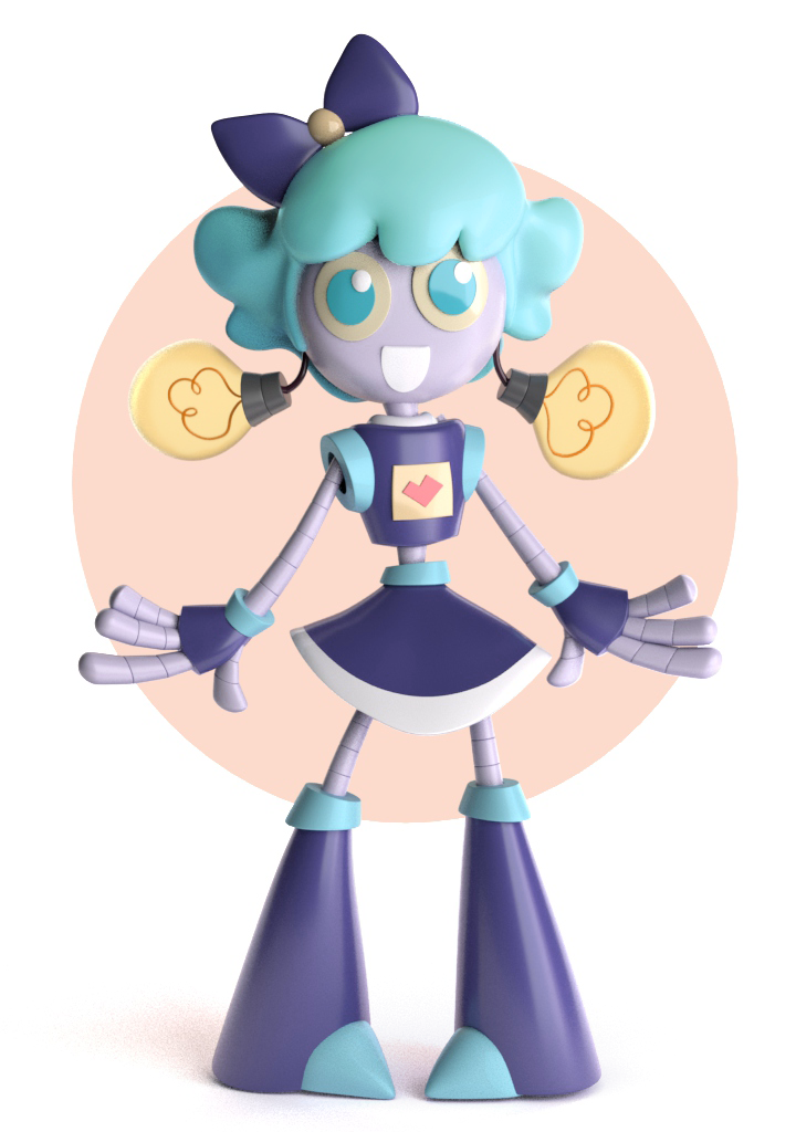 Mi Proyecto del curso: Introducción a la creación de personajes y modelado 3D con Maya 1