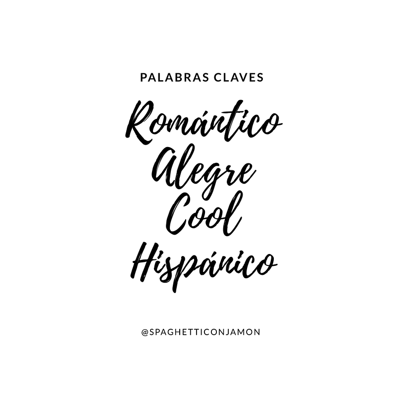 Proyecto del curso "Lifestyle branding en Instagram": grilla para mi blog @spaghetticonjamon 0