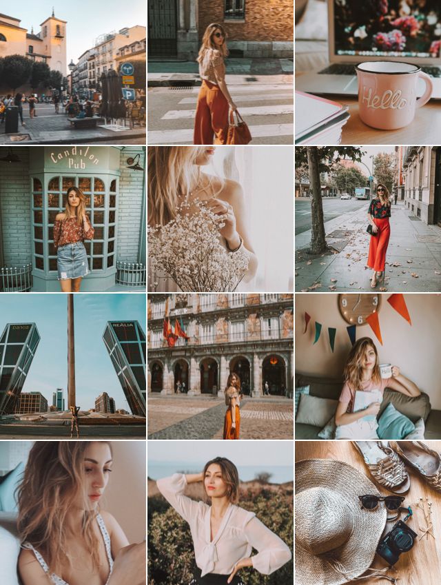 Proyecto del curso "Lifestyle branding en Instagram": grilla para mi blog @spaghetticonjamon 1