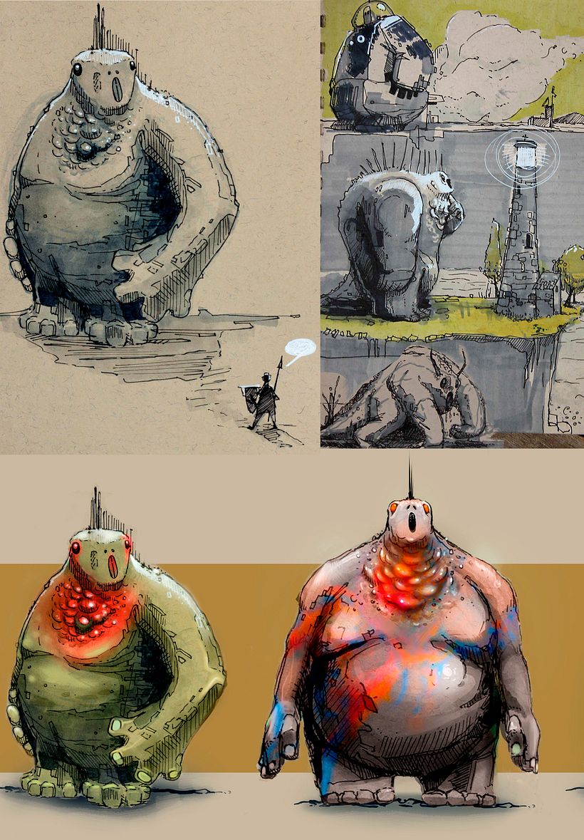 Mi Proyecto del curso: Diseño de personajes para concept art 0